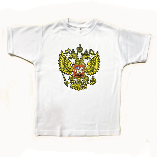Футболка Герб белая р.42
