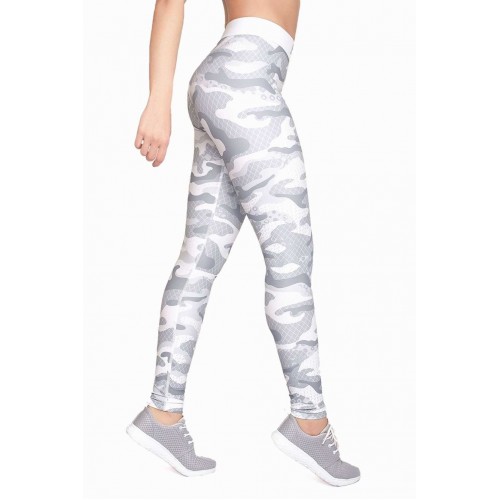 Леггинсы женские White-grey Camo р.L / Adski