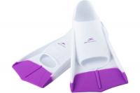 Ласты тренировочные 25DEGREES Pooljet White/Purple, M (36-38) / 2253