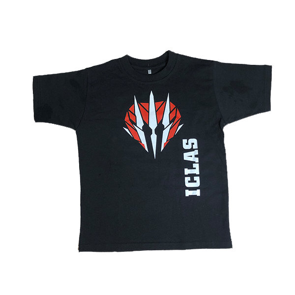 Футболка ICLAS х/б черная р.38