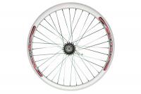 Колесо 20" заднее, втулка Stels, двойной алюминиевый обод / 3062002-11