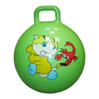 Мяч д/фит. с П-обр.ручкой, d 45см из пластизоля, , 420гр / Е321 4401