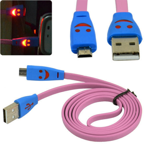 Кабель USB Орбита BS-3062 (microUSB) 1м LED