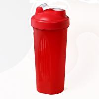 Бутылка/Шейкер SIMPLE SHSA-600 красный, для спортивного питания 600ML / 735023