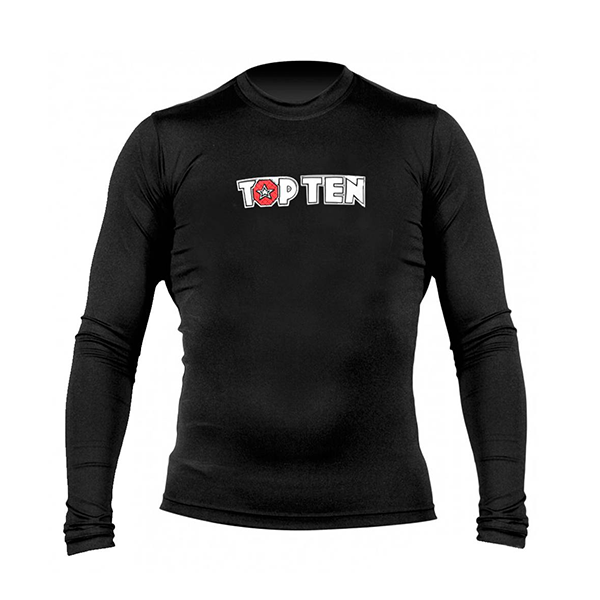 Рашгард TOPTEN MMA long sleeve Black (M) / 1422-9