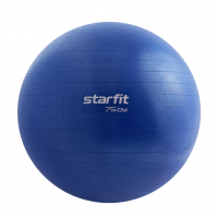 Фитбол STARFIT GB-108 75 см, 1200 гр, антивзрыв, синий пастель / 20577