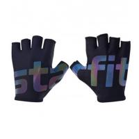 Перчатки для фитнеса Starfit WG-102, черный/светоотражающий (XL) / 20809