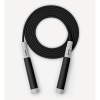 Скакалка STARFIT RP-401 c силиконовыми ручками, 3 м, черный / 2558