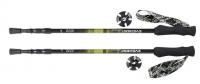 Палки треккинговые Everest Green 105-135см. 3-х секционные 16/14/12мм. Alu7075, ручка EVA / TT