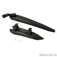 Крылья для велосипеда для колёс на 26-29". COMIRON Touring Shield. комплект 2 шт. Черный / 737736