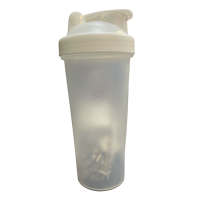 Бутылка/Шейкер SIMPLE SHSA-600 белый, для спортивного питания 600ML / 735022