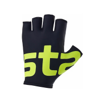 Перчатки для фитнеса Starfit WG-102, черный/ярко-зеленый (XS) / 20810