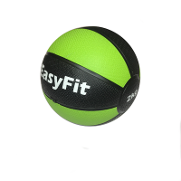 Медбол EasyFit 2 кг черно-салатовый / 1511