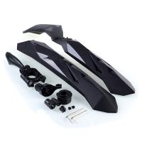 Крылья для велосипеда для колёс на 24-29". COMIRON Signature Series Glossy. к-т 2шт. Черный / 719706