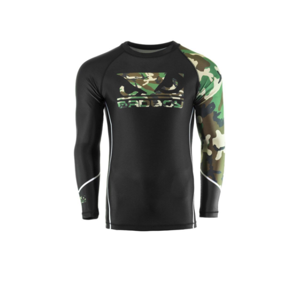 Рашгард Bad Boy Soldier Rash Guard - Black/Сamo (L) / 5659_bk_cm