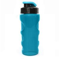 Бутылка для воды "HEALTH and FITNESS", 500 ml., anatomic, прозрачно/морской зеленый / КК0156