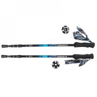 Палки треккинговые Everest Blue, 105-135см. 3-х секционные 16/14/12мм. Alu7075, ручка EVA / TT