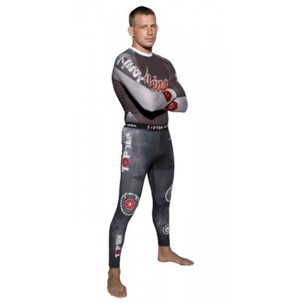 Брюки компрессионные TOP TEN MMA Viking (XL) / 18802-9