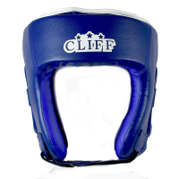 Шлем для единоборств CLIFF Ф-5, открытый, PVC, синий, p.XL / Ф-5