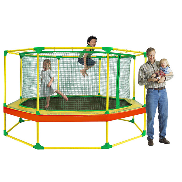 Батут Leco-IT Outdoor с ограждением диам. 270 см / 060024