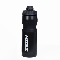 Бутылка для воды велосипедная ZEON WB225 гоночная, антискольз, 750ML цвет black / 735179 