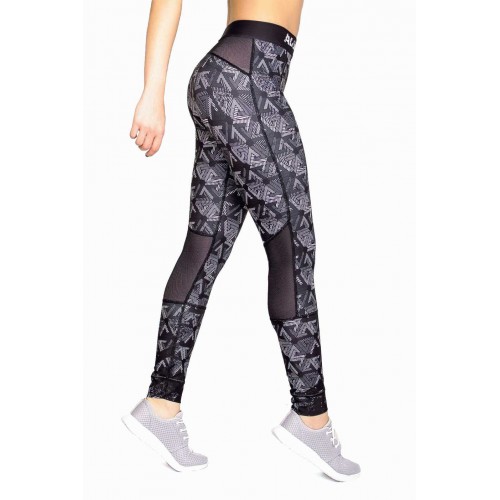 Леггинсы женские (вставка) Dark grey р.M / L18-024