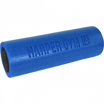 Валик для МФР Harper Gym NT40152 45*15см,  синий/ чёрный