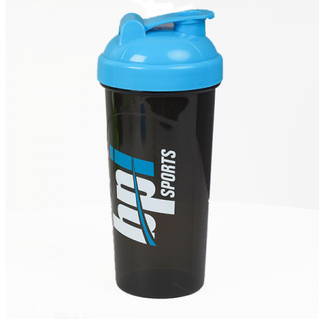 Бутылка/Шейкер BIGBRO SHS-700 чёрно-синяя, для спортивного питания 700ML / 735046