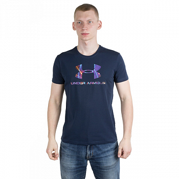Футболка UA, navy_purple (L)/hun044navy_purple