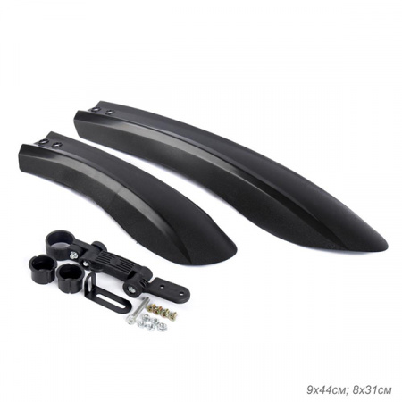 Крылья для велосипеда с колёсами на 26"-4.0 Tyre. комплект 2 шт. Цвет: Черный. / PGCNG-43 / 737778