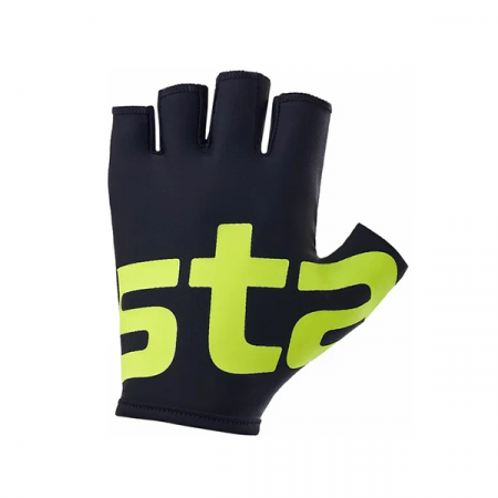 Перчатки для фитнеса Starfit WG-102, черный/ярко-зеленый (XS) / 20810