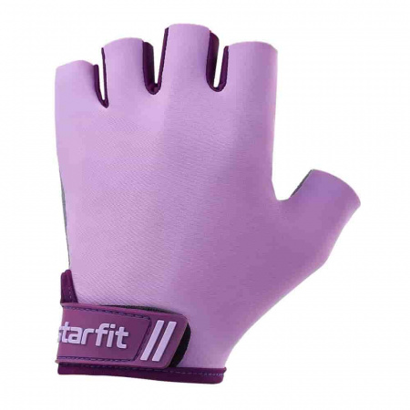 Перчатки для фитнеса Starfit WG-101, фиолетовый (XS) / 20807