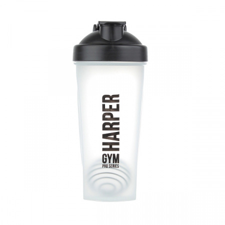Шейкер спортивный Harper Gym Pro Series 600 мл. «Хрусталь черный» / S01-600