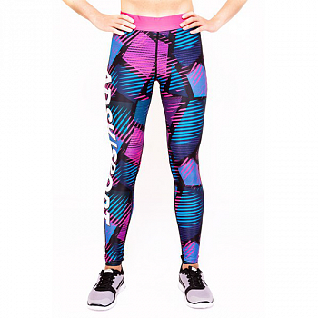 Леггинсы женские Abstract р.M / L18-15