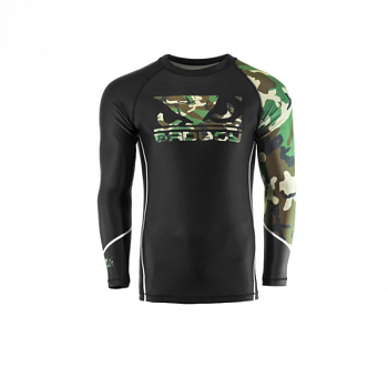 Рашгард Bad Boy Soldier Rash Guard - Black/Сamo (L) / 5659_bk_cm