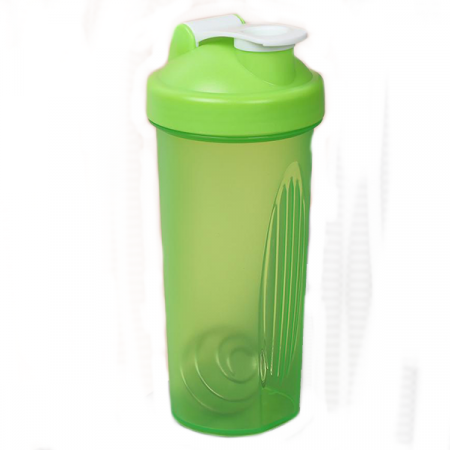 Бутылка/Шейкер SIMPLE SHSA-600 зелёный, для спортивного питания 600ML / 735024