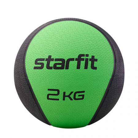 Медбол высокой плотности STARFIT GB-702 2 кг, зеленый / 18935